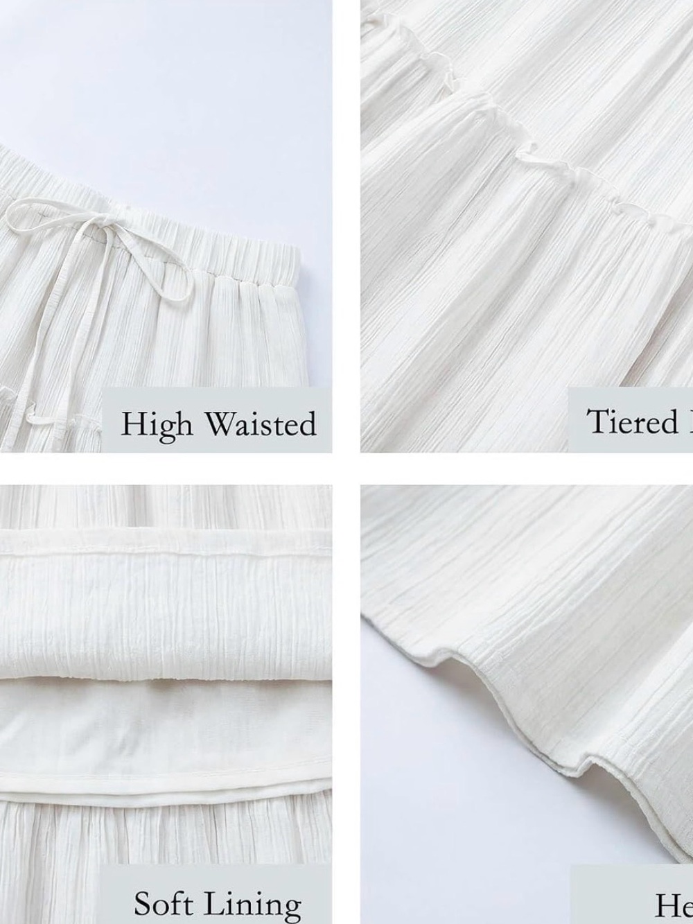 Flowy Ruffle Skirt - Picture 4 of 5